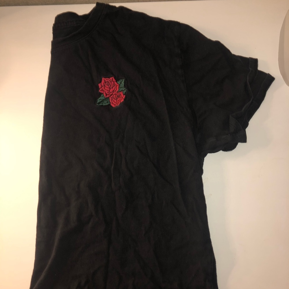 Black Hollister cropped tea